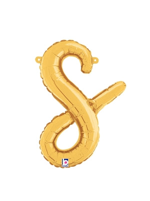 Globos con letras Script Airfill Foil