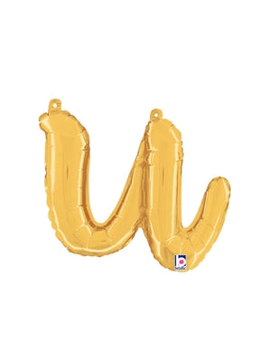 Globos con letras Script Airfill Foil