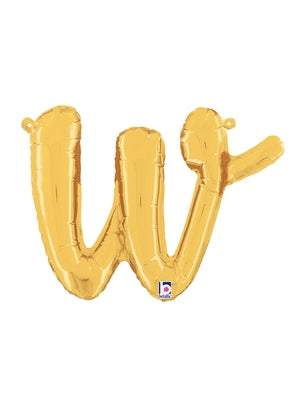Globos con letras Script Airfill Foil