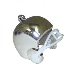 1 1/4" Plastic Football Helmet Charm