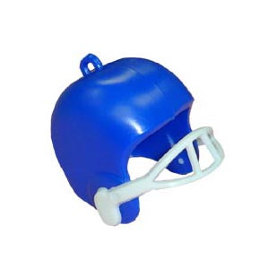 3/4" Mini Football Helmet 4 pc.