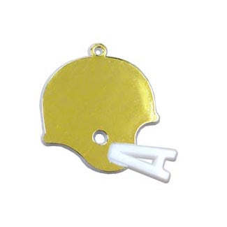 1.5" Football Helmet Flat 4 pc