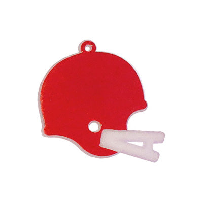 1.5" Football Helmet Flat 4 pc