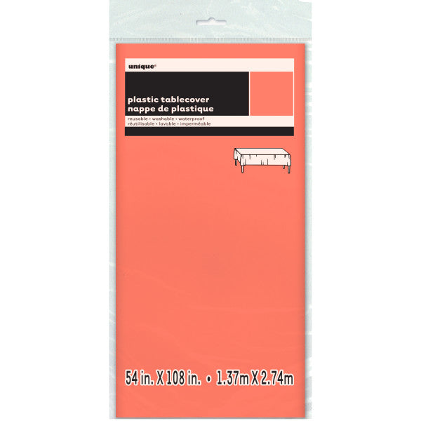 Cubiertas de mesa rectangulares de plástico sólido | 1 cuenta