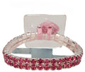 Brazalete de mujer sofisticado - Brazalete de ramillete de diamantes de imitación | 1 unidad: ¡simplemente agregue flores!