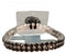 Brazalete de mujer sofisticado - Brazalete de ramillete de diamantes de imitación | 1 unidad: ¡simplemente agregue flores!