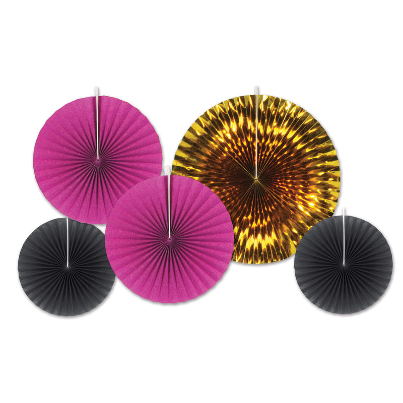 Abanicos decorativos surtidos de papel y aluminio | 25% DE DESCUENTO-COMPRAR AHORA
