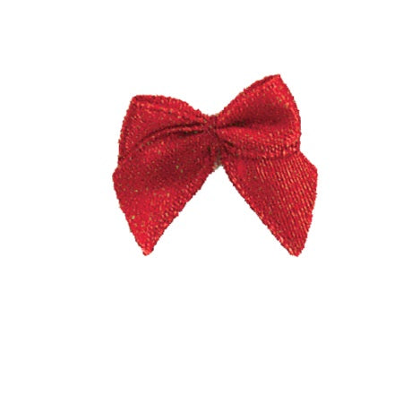 1" Mini Ribbon Bow 6 pc
