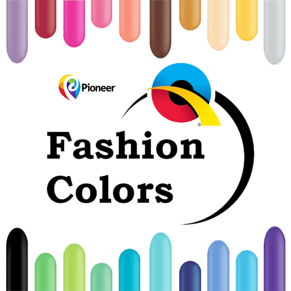 Globos giratorios Qualatex Fashion Colors | Todos los tamaños