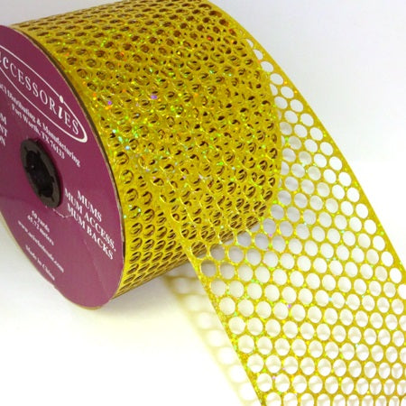#40 ACI Honeycomb Punchinello Ribbon - 3 1/4" Wide x 50 Yards Long | 1 Spool