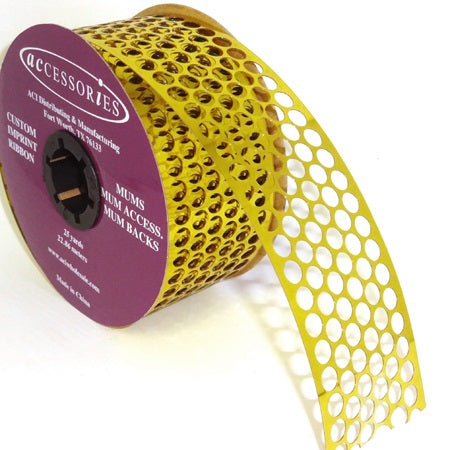 #9 ACI Honeycomb Punchinello Ribbon - 1 5/8" Wide x 25 Yards Long | 1 Spool