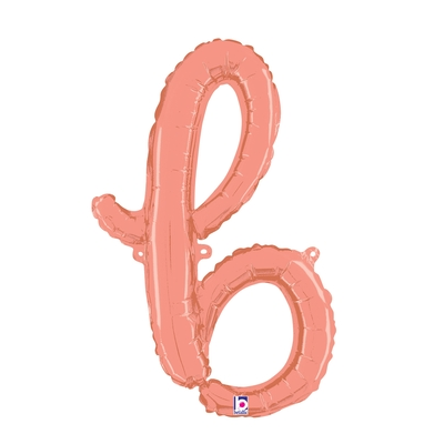 Globos con letras Script Airfill Foil