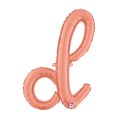 Globos con letras Script Airfill Foil