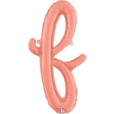 Globos con letras Script Airfill Foil