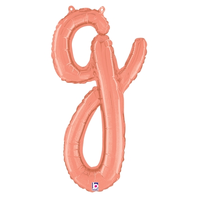 Globos con letras Script Airfill Foil