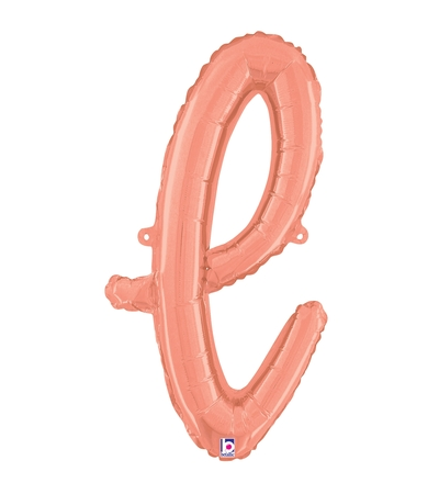 Globos con letras Script Airfill Foil