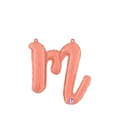 Globos con letras Script Airfill Foil