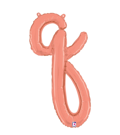 Globos con letras Script Airfill Foil