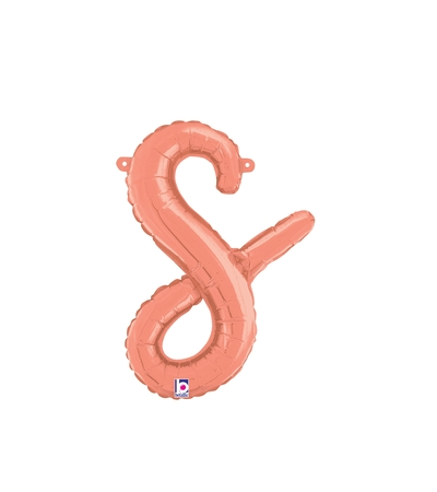 Globos con letras Script Airfill Foil
