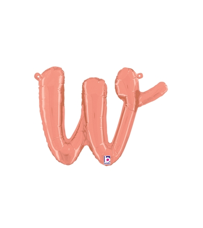 Globos con letras Script Airfill Foil