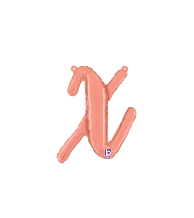 Globos con letras Script Airfill Foil