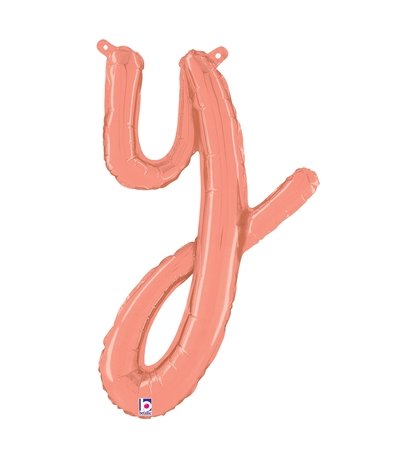 Globos con letras Script Airfill Foil