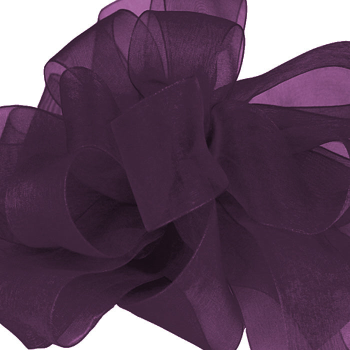 #3 Offray Simply Sheer Asiana Ribbon - 5/8" Inch Wide, 100 Yards Long | 1 Spool