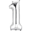 MCR Foil Number Balloons (Discontinued-Final Sale)