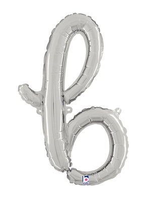 Globos con letras Script Airfill Foil