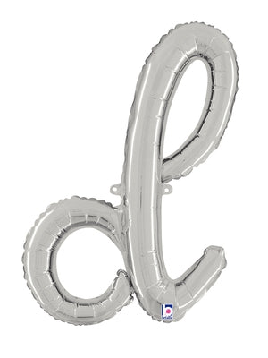 Globos con letras Script Airfill Foil