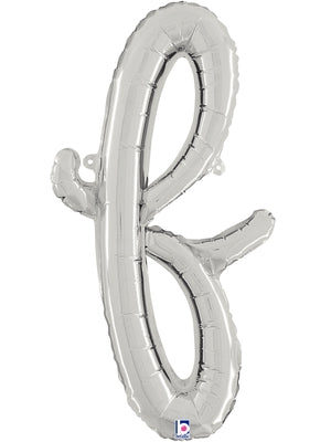 Globos con letras Script Airfill Foil