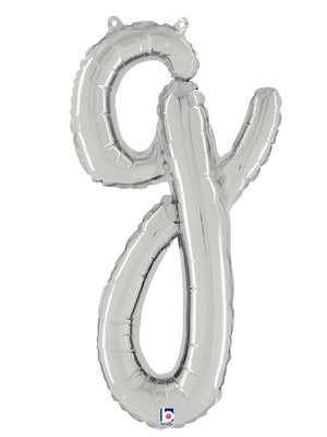 Globos con letras Script Airfill Foil