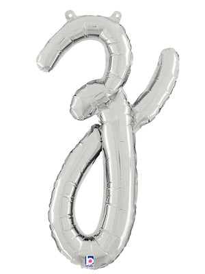 Globos con letras Script Airfill Foil