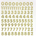 .5" Petite Number Stickers