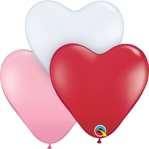 Qualatex Heart Latex Balloons | All Sizes