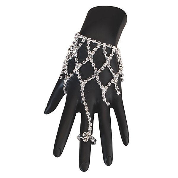 Cascadezz Diamonds Dazzle Pulsera de graduación con diamantes de imitación | ¡Perfecto para el baile de graduación!