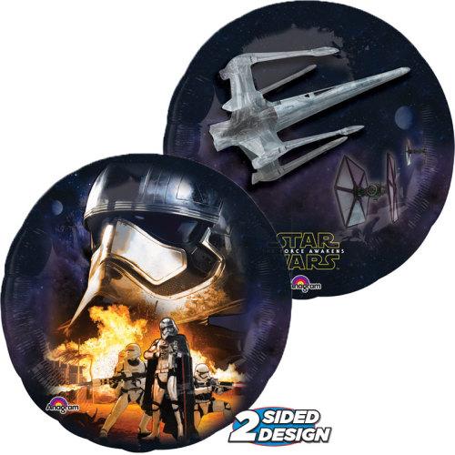 Globo metalizado Star Wars El despertar de la fuerza de 32"