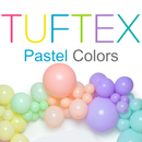 TUFTEX Globos de Latex Opacos Colores Pastel | Todos los tamaños