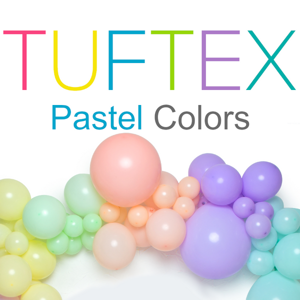 TUFTEX Pastel Colors Opaque Latex Balloons | All Sizes