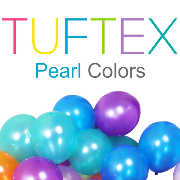 TUFTEX Pearl Colors Latex Balloons | All Sizes