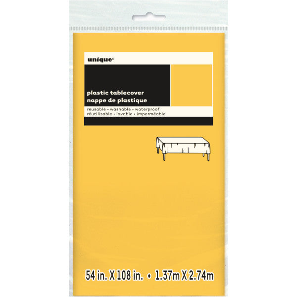 Cubiertas de mesa rectangulares de plástico sólido | 1 cuenta