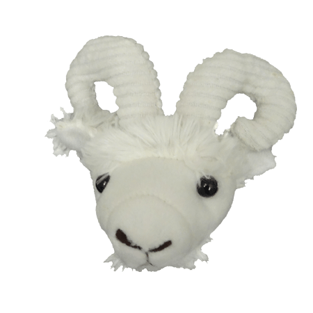 3" Plush Animal Mascot Heads | 1 Count