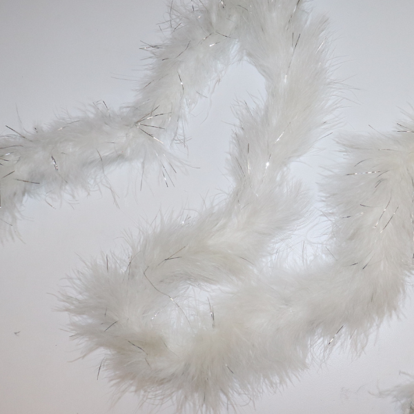 6' Feather Boa Marabou Lurex Line | 1 Count