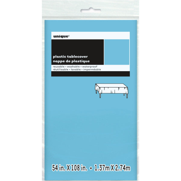 Cubiertas de mesa rectangulares de plástico sólido | 1 cuenta